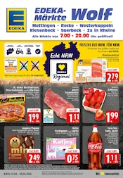 Aktueller EDEKA Supermarkt Prospekt in Mettingen und Umgebung, "Aktuelle Angebote" mit 24 Seiten, 13.04.2026 - 18.04.2026