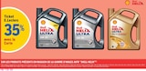 35% avec la Carte Ticket E.Leclerc sur les produits présents en magasin de la gamme d'huiles auto Shell Helix - Shell en promo chez E.Leclerc Caen