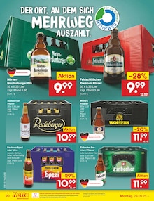 Bier im Netto Marken-Discount Prospekt "Aktuelle Angebote" mit 62 Seiten (Wolfenbüttel)