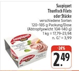 Aktuelle Thunfisch Angebote bei nah und gut in Würzburg Aktuelles Thunfisch Filets oder Stücke Angebot bei nah und gut in Würzburg ab 2,49 €