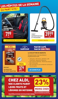 Prospectus Aldi de la semaine "LE MEILLEUR DU PETIT DEJ À PRIX DISCOUNT" avec 2 pages, valide du 11/03/2025 au 17/03/2025 pour Lombez et alentours