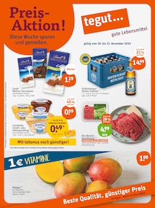 Hackfleisch Angebot im aktuellen tegut Prospekt auf Seite 3