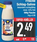 Aktuelles Frische Schlag-Sahne Angebot bei E center in Regensburg ab 2,49 €