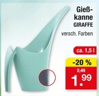 Gießkanne Giraffe im aktuellen Zimmermann Prospekt