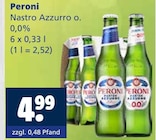 Getränkewelt Hattingen - Nastro Azzurro o. 0,0% Angebot im Prospekt Nastro Azzurro o. 0,0% bei Getränkewelt im Hattingen Prospekt für 4,99 €
