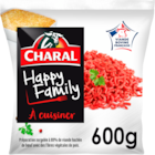 HAPPY FAMILY VIANDE HACHÉE À CUISINER CHARAL - CHARAL en promo chez Auchan Hypermarché HAPPY FAMILY VIANDE HACHÉE À CUISINER CHARAL - CHARAL dans le catalogue Auchan Hypermarché