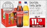 Coca-Cola bei Getränke Quelle WVG im Rottelsdorf Prospekt für 11,99 €