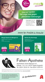 mea - meine apotheke Apotheken Prospekt der aktuellen Woche mit 4 Seiten, gültig von 01.10.2026 bis 31.10.2026, in Sankt Augustin und Umgebung Aktueller mea - meine apotheke Apotheken Prospekt in Sankt Augustin und Umgebung, "Unsere Oktober-Angebote" mit 4 Seiten, 01.10.2026 - 31.10.2026