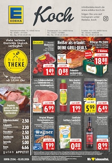 Kaffee im EDEKA Prospekt "Aktuelle Angebote" mit 24 Seiten (Herne)