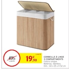 Corbeille à linge 3 compartiments dans le catalogue Intermarché Hyper