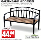 GARTENBANK HIDDENSEE Angebote von Top Garten bei Wreesmann Pirna für 44,44 €