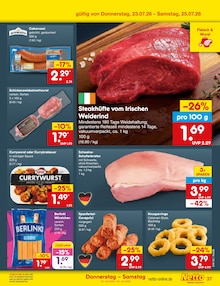 Steak im Netto Marken-Discount Prospekt "Aktuelle Angebote" mit 71 Seiten (Koblenz)