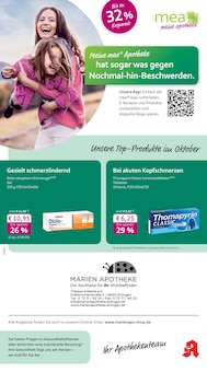 Aktueller mea - meine apotheke Prospekt