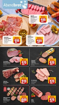Wurst im REWE Prospekt "Dein Markt" mit 30 Seiten (Mülheim (Ruhr))