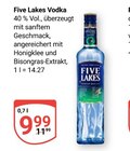 Five Lakes Vodka im Angebot bei GLOBUS in Worms Five Lakes Vodka Angebote bei GLOBUS Worms für 9,99 €