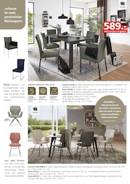 Stuhl im Segmüller Prospekt Stuhl im Segmüller Prospekt "Musterring" auf Seite 15