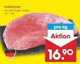 Kalbsbraten im Netto Marken-Discount Prospekt Kalbsbraten von im aktuellen Netto Marken-Discount Prospekt für 16,90 €