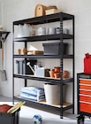 Étagère de garage en acier thermo-laqué Rand - GoodHome - Castorama à La Garenne-Colombes Étagère de garage en acier thermo-laqué Rand - GoodHome en promo chez Castorama La Garenne-Colombes à 54,90 €