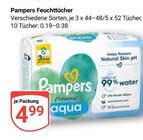 Aktuelle Pampers Angebote bei GLOBUS in Jena Aktuelles Feuchttücher Angebot bei GLOBUS in Jena ab 4,99 €