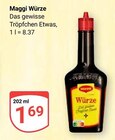 Würze Angebote von Maggi bei GLOBUS Wiesbaden für 1,69 €