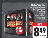 Vita Cola oder Limo Angebote von Vita Cola bei EDEKA Taucha für 8,49 €
