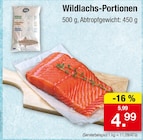 Wildlachs-Portionen Angebote von Iska bei Zimmermann Bremerhaven für 4,99 €