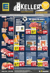Aktueller EDEKA Supermarkt Prospekt in Mendig und Umgebung, "Aktuelle Angebote" mit 24 Seiten, 22.06.2026 - 27.06.2026