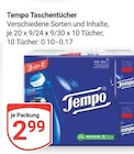 Taschentücher bei GLOBUS im Prospekt "" für 2,99 €
