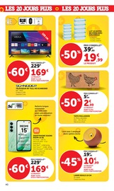 Promos Télévision dans le catalogue "20 JOURS PLUS" de Hyper U Télévision en promo dans le catalogue Hyper U à la page 40