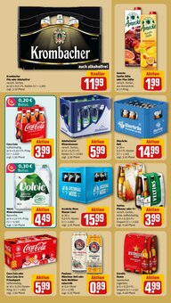 Krombacher im aktuellen REWE Prospekt (Augsburg) Krombacher im REWE Prospekt "Dein Markt" mit 28 Seiten (Augsburg)