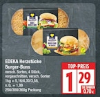 Burger-Buns im EDEKA Prospekt Burger-Buns von EDEKA Herzstücke im aktuellen EDEKA Prospekt für 1,29 €