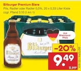 Premium Biere Angebote von Bitburger bei Netto Marken-Discount Euskirchen für 9,49 €