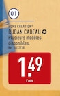 Ruban cadeau - HOME CREATION à 1,49 € dans le catalogue Aldi