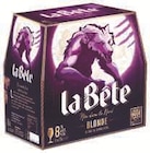Bière blonde - LA BETE en promo chez Super U Châtillon à 2,38 €