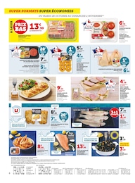 Prix et réduction Viennoiserie dans le prospectus Super U en cours Offre Viennoiserie dans le catalogue Super U du moment à la page 8