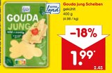 Gouda jung Scheiben im Netto Marken-Discount Prospekt Gouda jung Scheiben von Gutes Land im aktuellen Netto Marken-Discount Prospekt für 1,99 €