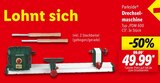 Drechselmaschine Typ PDM 600 C3 Angebote von Parkside bei Lidl Bremerhaven für 49,99 €