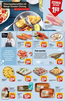 Lachs im aktuellen REWE Prospekt (Neuss) Lachs im REWE Prospekt "Dein Markt" mit 30 Seiten (Neuss)