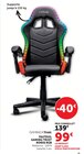 Fauteuil roniq rgb - GAMING TRUST - Super U à Vaulx-en-Velin Fauteuil roniq rgb - GAMING TRUST en promo chez Super U Vaulx-en-Velin à 99,00 €