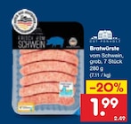 Aktuelle Bratwurst Angebote bei Netto Marken-Discount in Bremen Aktuelles Bratwürste Angebot bei Netto Marken-Discount in Bremen ab 1,99 €