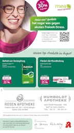 mea - meine apotheke Prospekt für Haan: "Unsere August-Angebote", 4 Seiten, 01.08.2025 - 31.08.2025