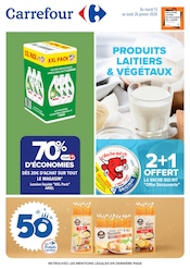 Catalogue Supermarchés Carrefour en cours à Verrières-le-Buisson et alentours, "PRODUITS LAITIERS & VÉGÉTAUX", 92 pages, 13/01/2026 - 26/01/2026