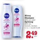 Color Brilliance Shampoo Angebote von Nivea bei E center Weinheim für 2,49 €