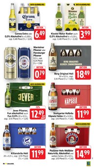 Bier im aktuellen EDEKA Prospekt (Albstadt) Bier im EDEKA Prospekt "Aktuelle Angebote" mit 48 Seiten (Albstadt)
