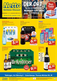 Netto Marken-Discount Prospekt DER ORT, AN DEM DU IMMER AUSGEZEICHNETE PREISE FINDEST. mit 6 Seiten
