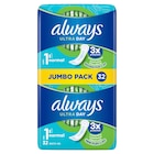 Serviettes hygiéniques "Jumbo Pack" - ALWAYS dans le catalogue Carrefour