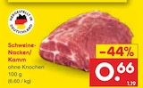 Netto Marken-Discount - Schweine-Nacken/Kamm Angebot im Prospekt Schweine-Nacken/Kamm bei Netto Marken-Discount im Prospekt "" für 0,66 €