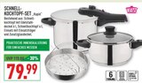 Schnellkochtopf-Set Rapid im Angebot bei Marktkauf in Marl Schnellkochtopf-Set Rapid Angebote von GSW bei Marktkauf Marl für 79,99 €