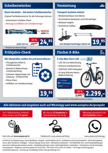 Fisch im AUTOPLUS Prospekt "Vor-Saison-Aktionen" mit 8 Seiten (Braunschweig)