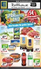 Aktueller EDEKA Supermarkt Prospekt in Tecklenburg und Umgebung, "Aktuelle Angebote" mit 16 Seiten, 29.09.2025 - 04.10.2025